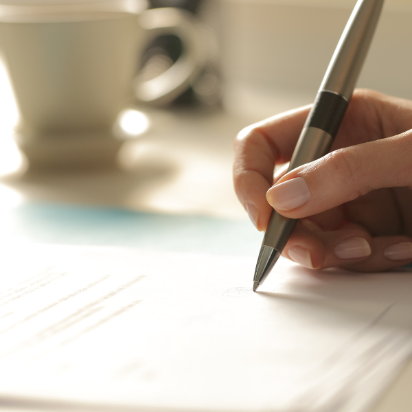 WillWise Step 3 - Sign your new Will